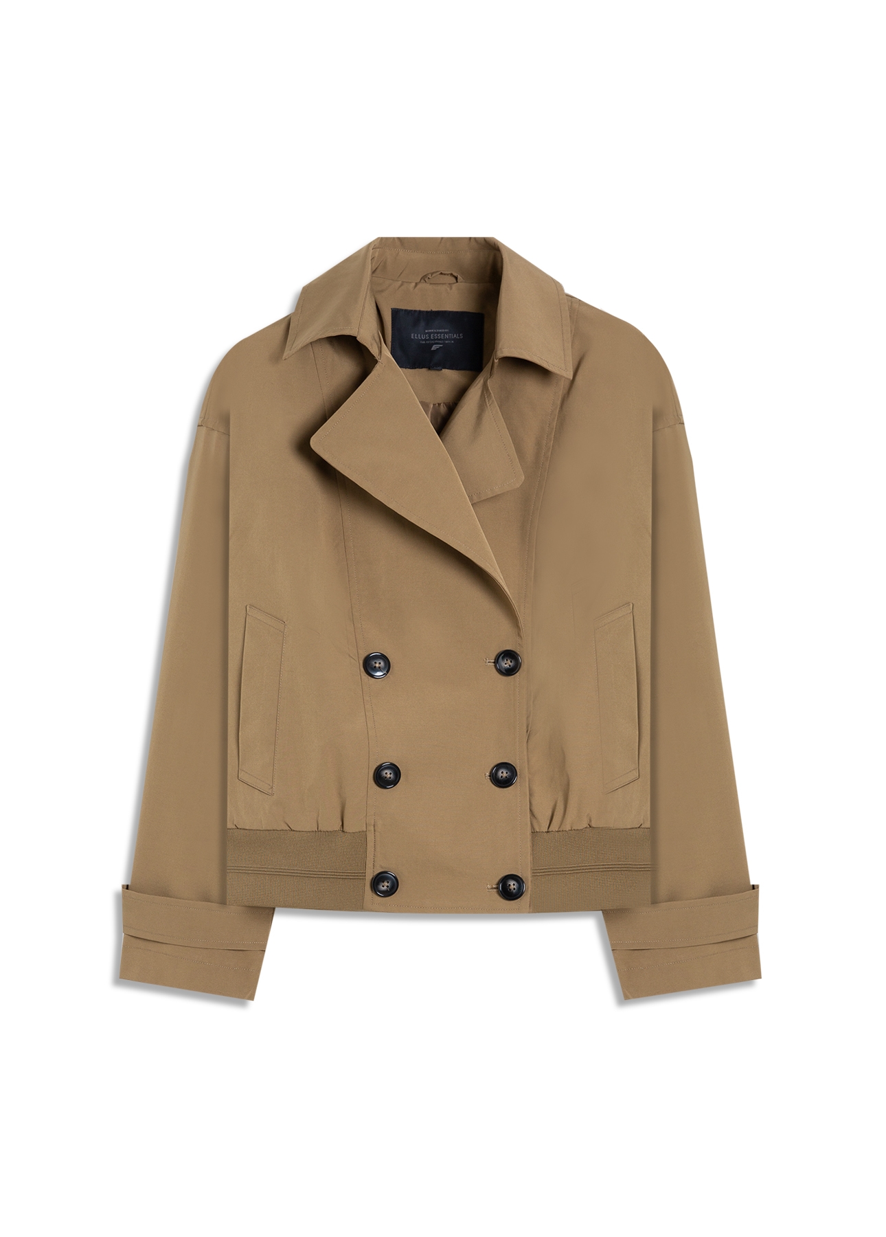Jaqueta Tech Coat Bomber  Caqui