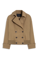 Jaqueta Tech Coat Bomber  Caqui