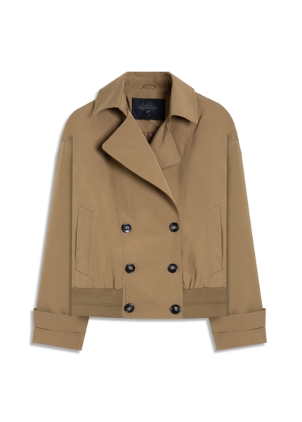 Jaqueta Tech Coat Bomber  Caqui