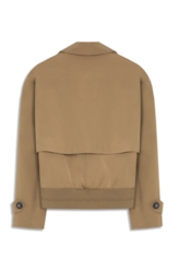 Jaqueta Tech Coat Bomber  Caqui