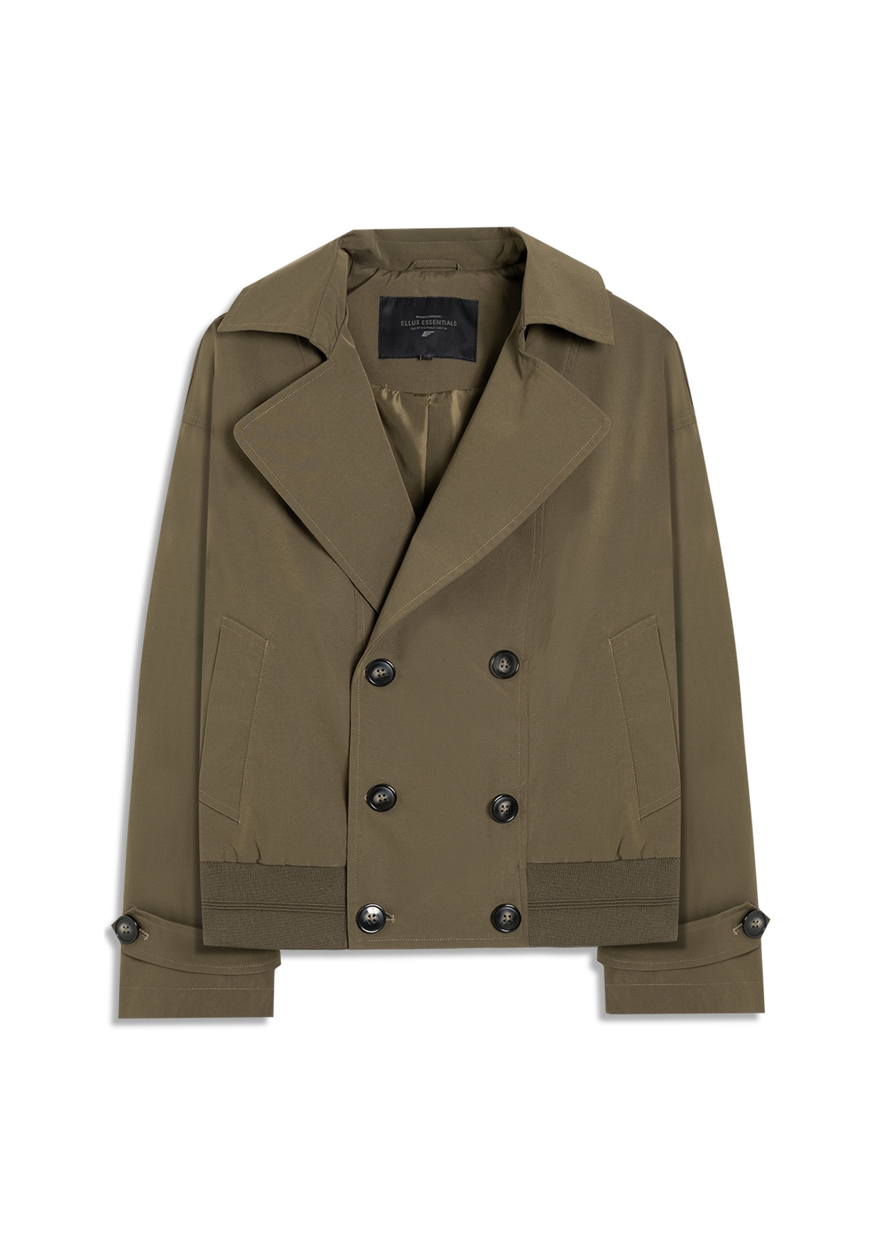 Jaqueta Tech Coat Bomber  Tabaco