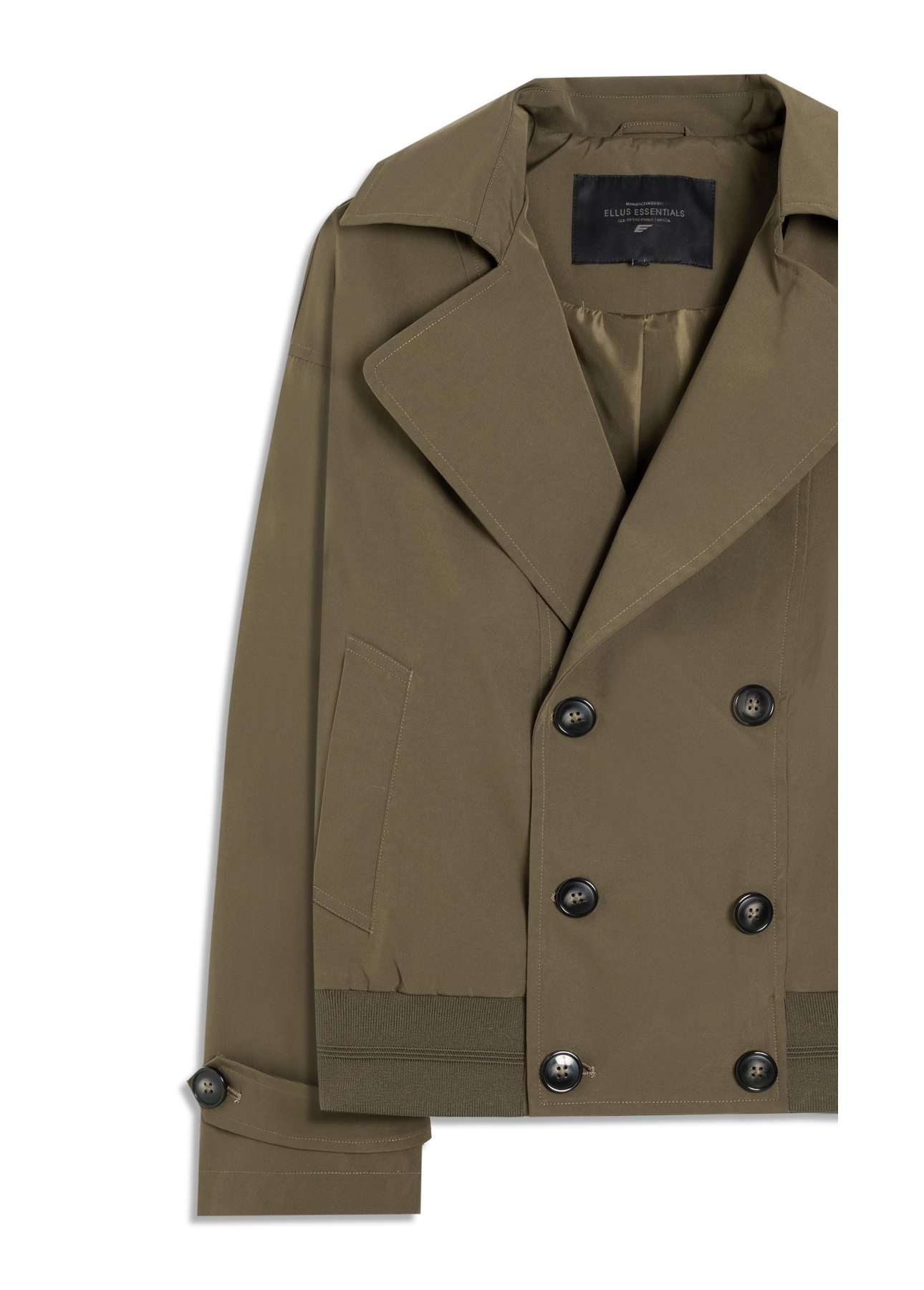 Jaqueta Tech Coat Bomber  Tabaco