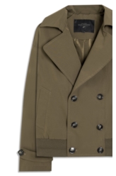 Jaqueta Tech Coat Bomber  Tabaco