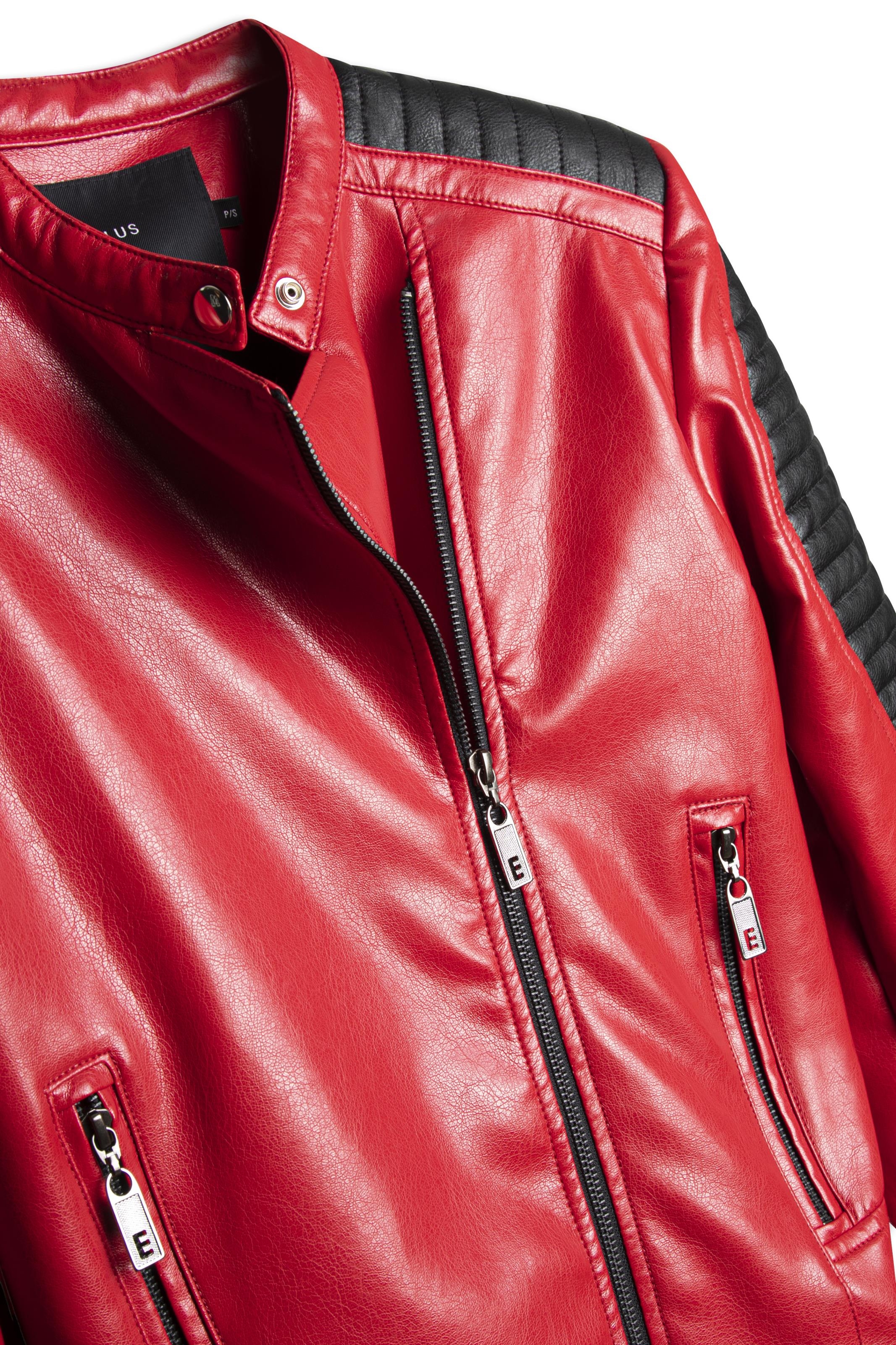 Jaqueta Urban Jacket Moto Vermelho