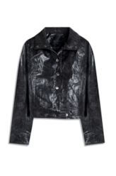 Jaqueta Vegan leather Biker Preto
