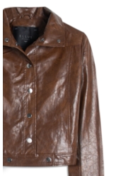 Jaqueta Vegan leather Biker Whisky