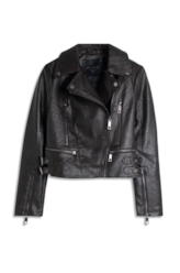 Jaqueta Vegan leather Perfecto Dark Brown