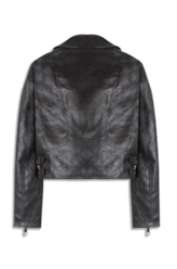 Jaqueta Vegan leather Perfecto Dark Brown