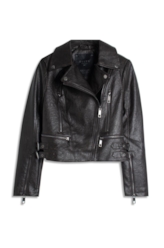 Jaqueta Vegan leather Perfecto Dark Brown