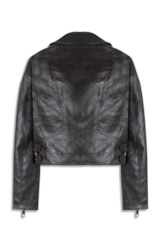 Jaqueta Vegan leather Perfecto Dark Brown