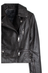 Jaqueta Vegan leather Perfecto Dark Brown