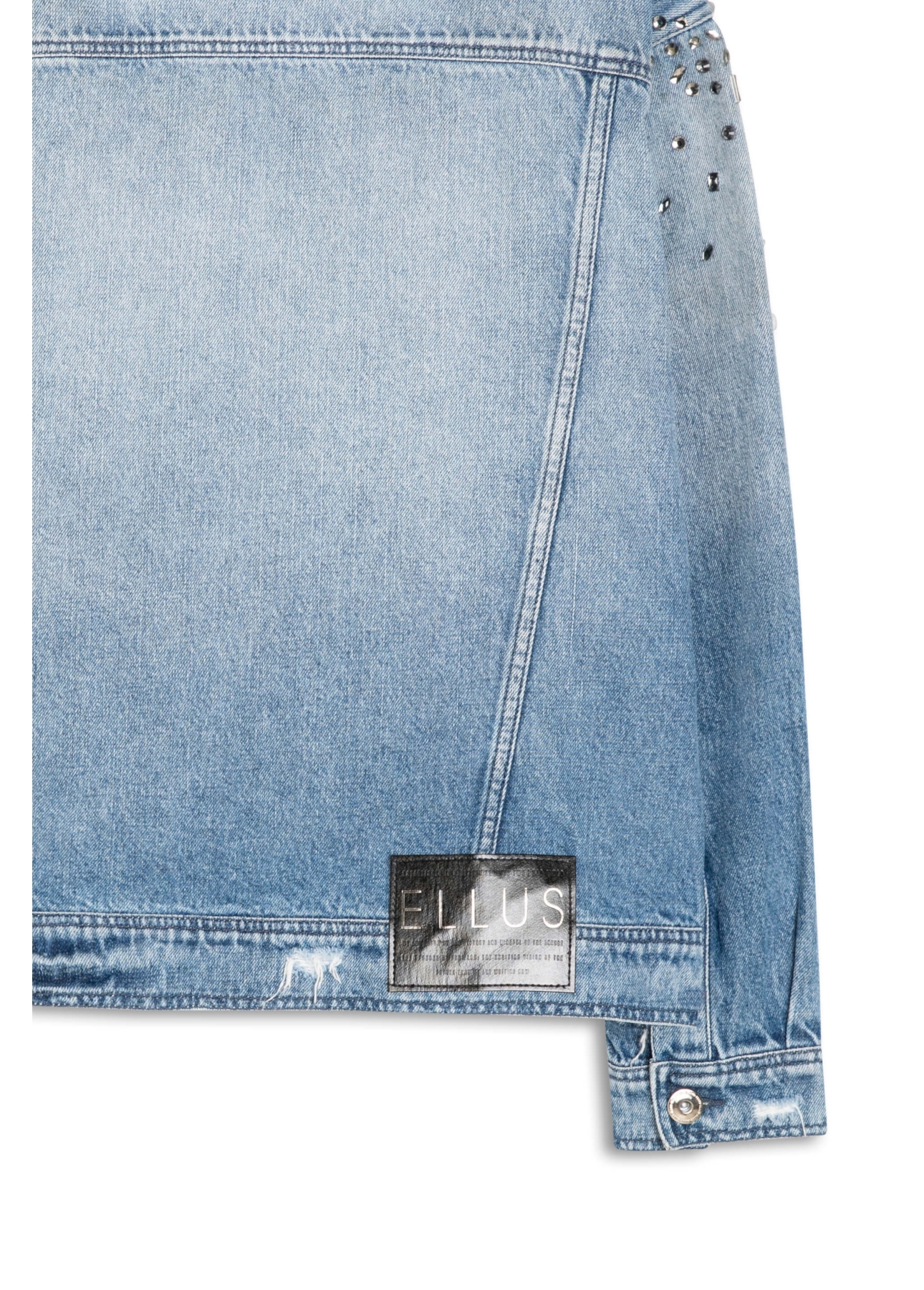 Jaqueta Vintage Denim Ii 1854- Lav.Claro C/Puidos