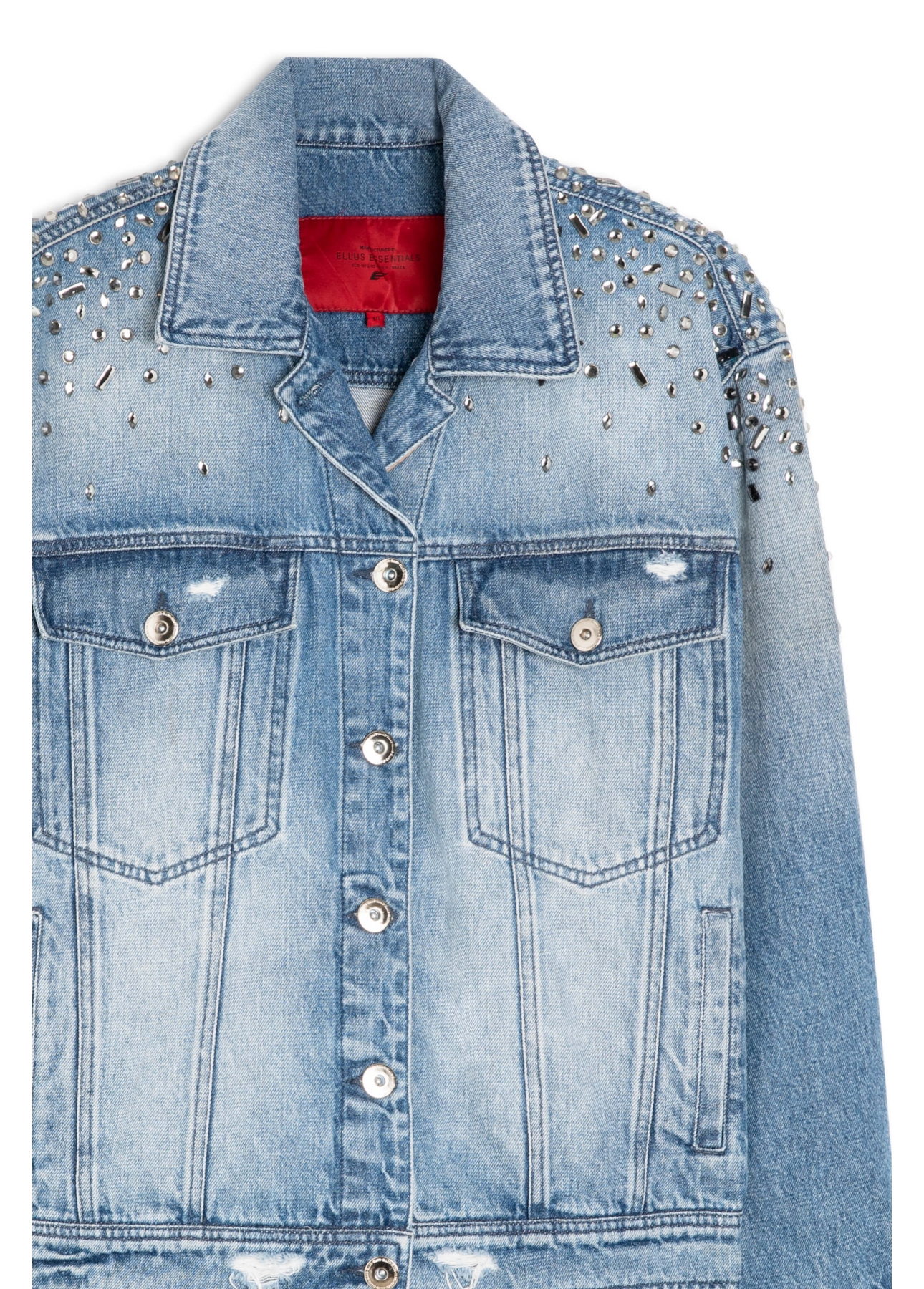 Jaqueta Vintage Denim Ii 1854- Lav.Claro C/Puidos