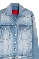 Jaqueta Vintage Denim Ii 1854- Lav.Claro C/Puidos