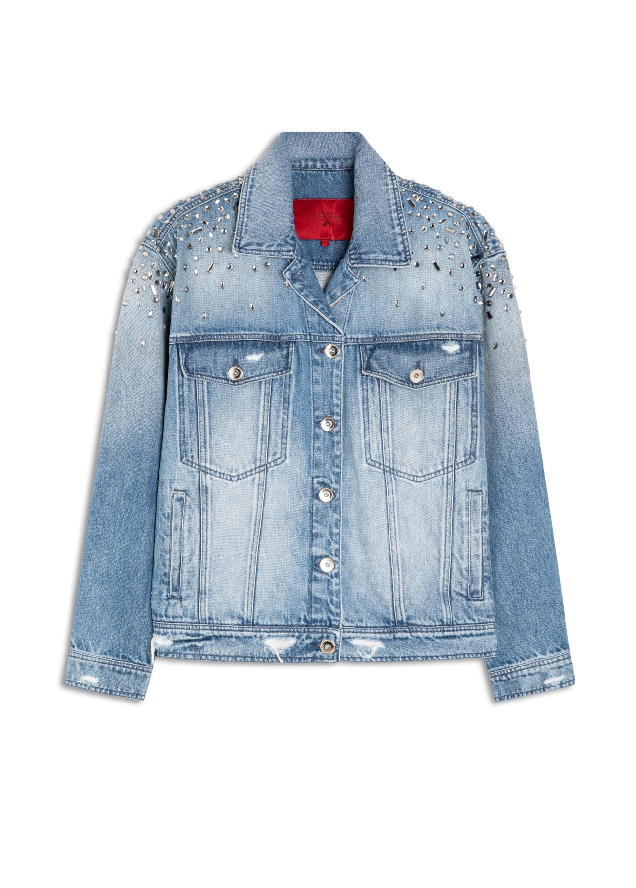 Jaqueta Vintage Denim Ii 1854- Lav.Claro C/Puidos