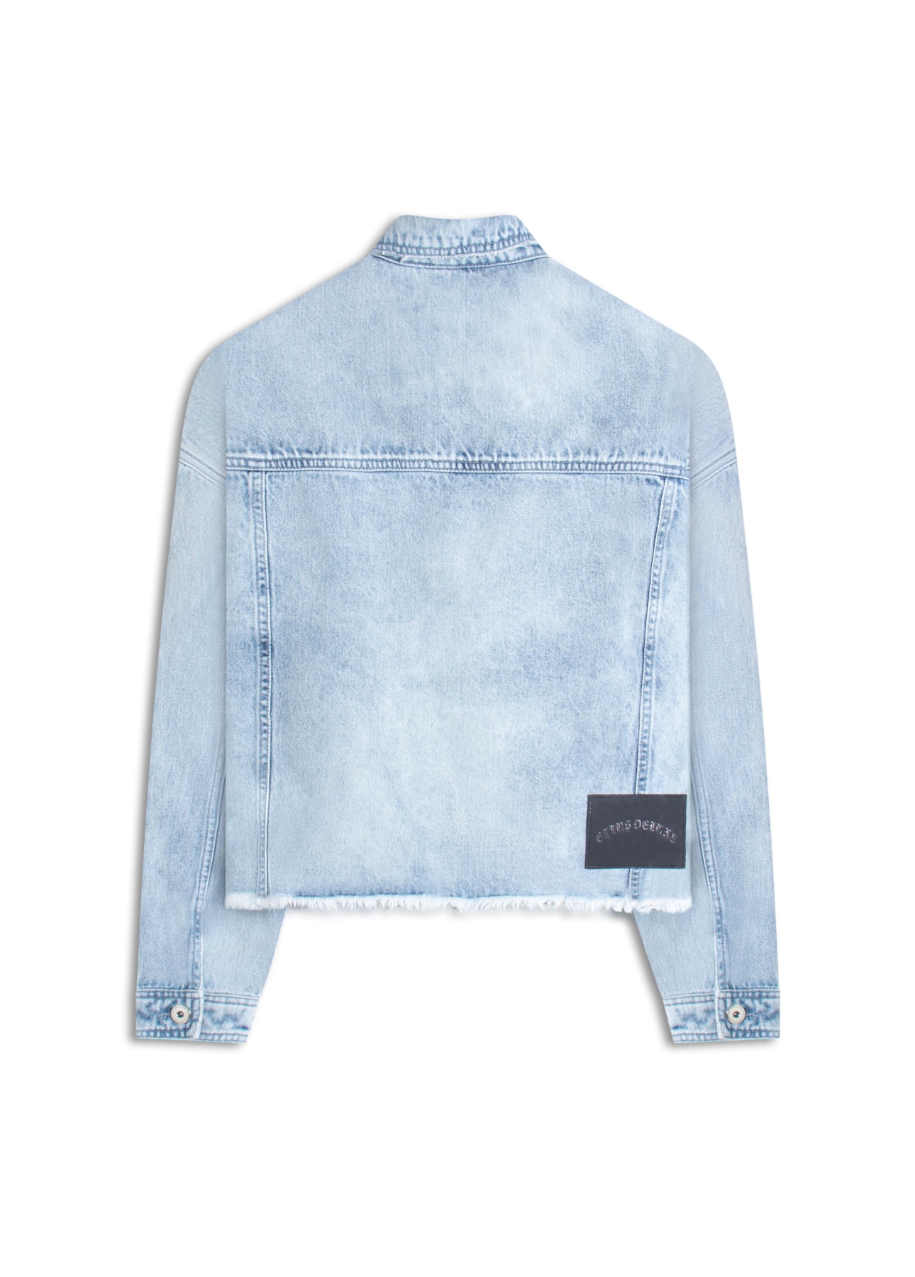Jaqueta Vintage Denim Oversized Lav.Claro