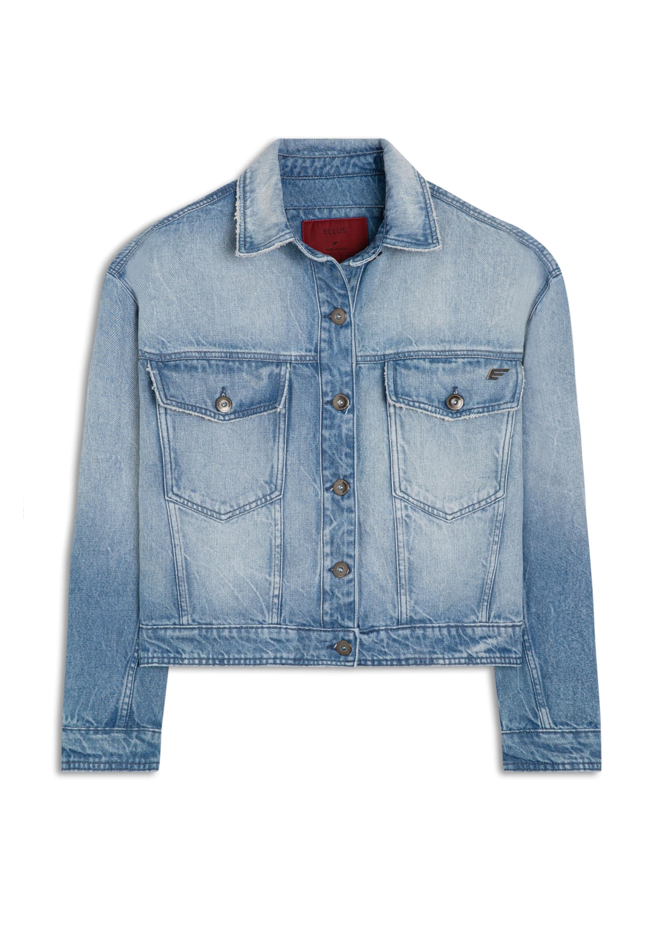 Jaqueta Vintage Denim Oversized Lav.Medio C/Sky+ Rebolo