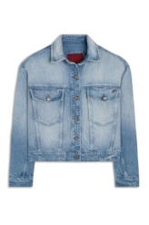 Jaqueta Vintage Denim Oversized Lav.Medio C/Sky+ Rebolo