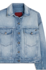 Jaqueta Vintage Denim Oversized Lav.Medio C/Sky+ Rebolo