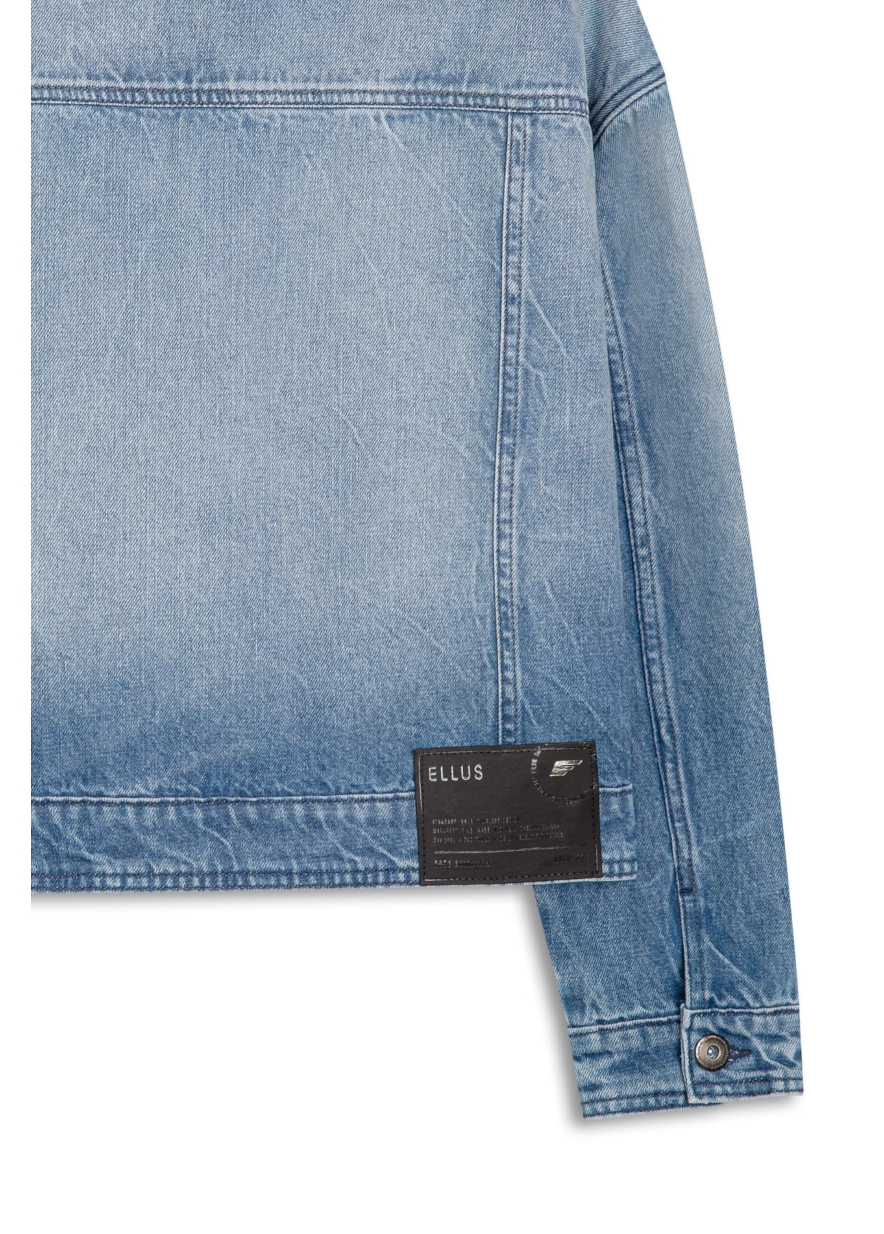 Jaqueta Vintage Denim Oversized Lav.Medio C/Sky+ Rebolo