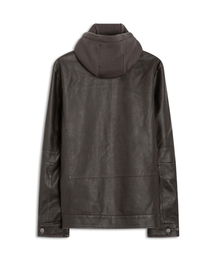Jaqueta Vintage With Hood Cafe