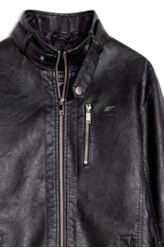 Jaqueta Vintage With Hood Preto