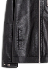Jaqueta Vintage With Hood Preto
