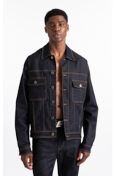 Jaqueta Visco Indigo Elastic Amaciado