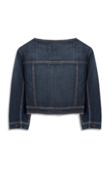 Jaqueta Visco Indigo Elastic Filigrana Lav.Escuro