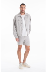 Jaqueta White Denim Iii Vintage e Asa Silver