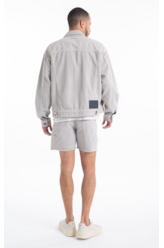 Jaqueta White Denim Iii Vintage e Asa Silver
