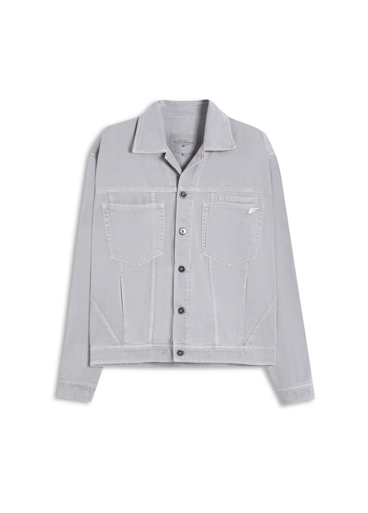 Jaqueta White Denim Iii Vintage e Asa Silver