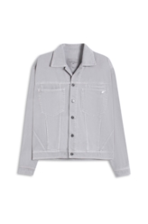 Jaqueta White Denim Iii Vintage e Asa Silver