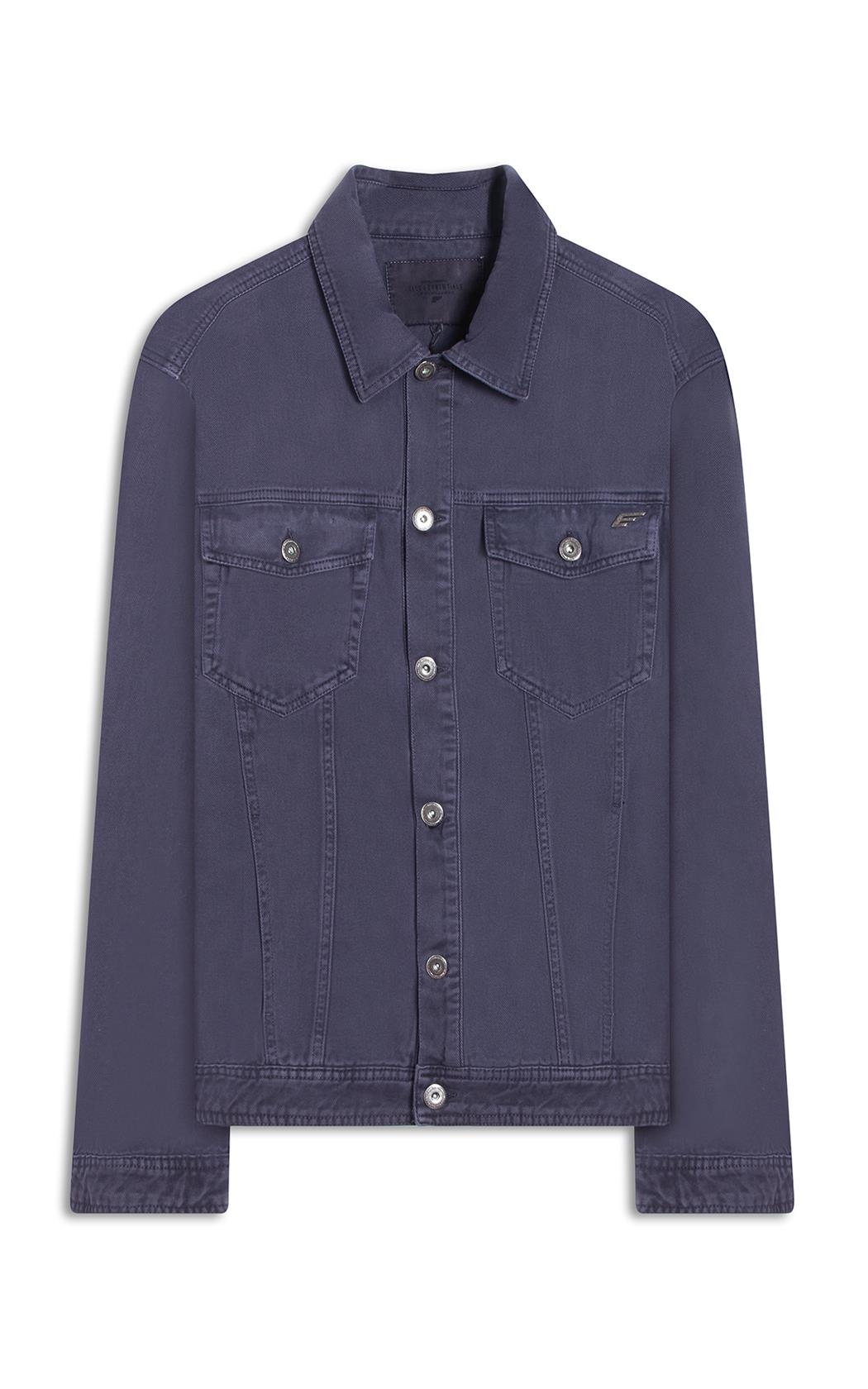 Jaqueta White Denim Zetex Old Purple