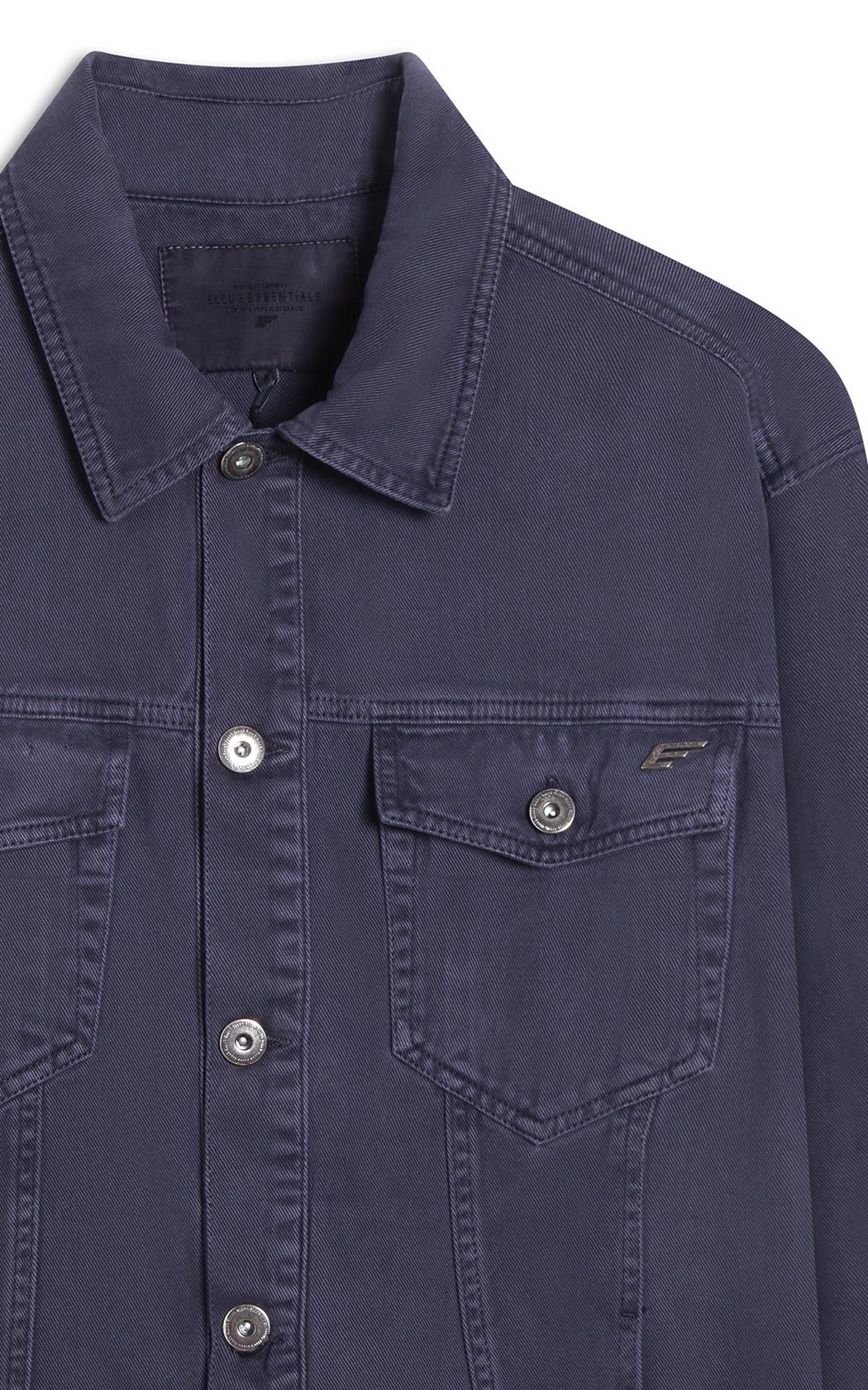 Jaqueta White Denim Zetex Old Purple