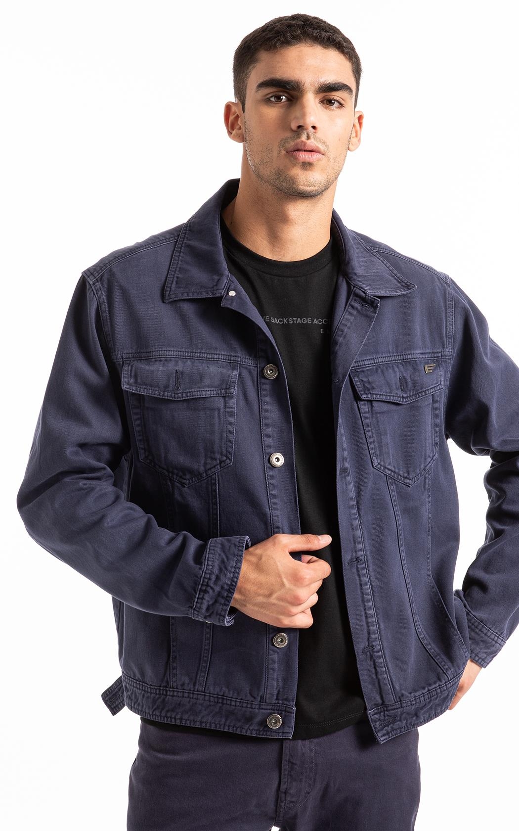 Jaqueta White Denim Zetex Old Purple