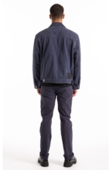 Jaqueta White Denim Zetex Old Purple