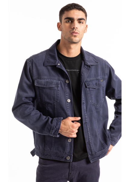 Jaqueta White Denim Zetex Old Purple