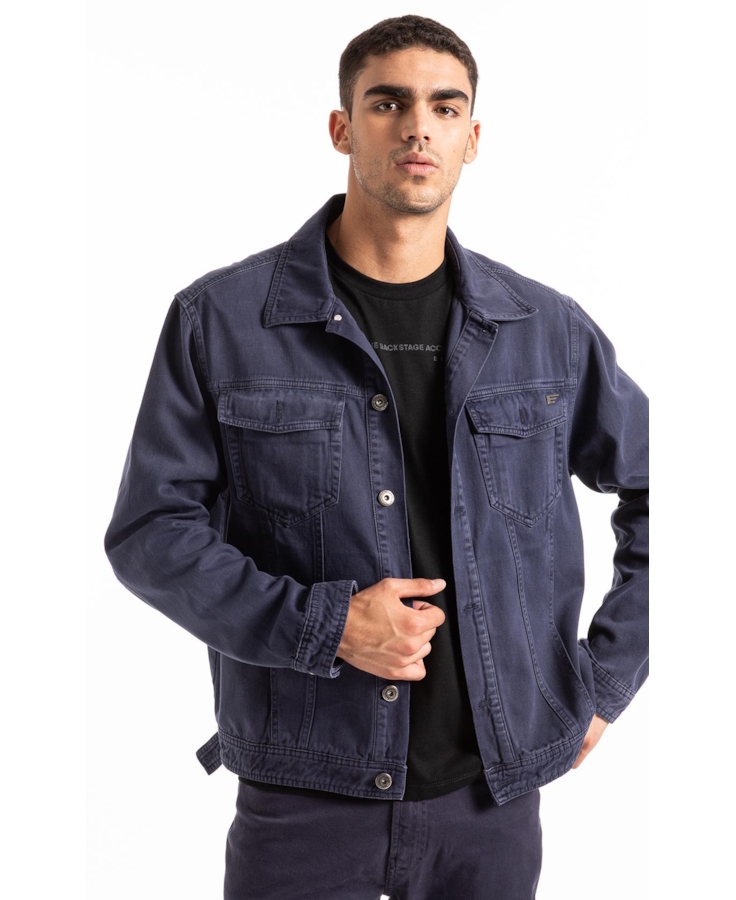 Jaqueta White Denim Zetex Old Purple