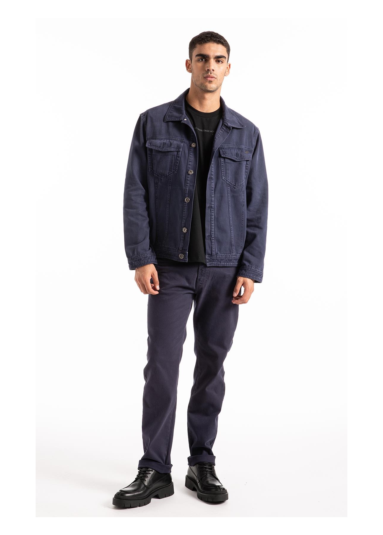 Jaqueta White Denim Zetex Old Purple