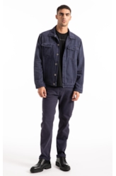 Jaqueta White Denim Zetex Old Purple
