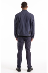Jaqueta White Denim Zetex Old Purple
