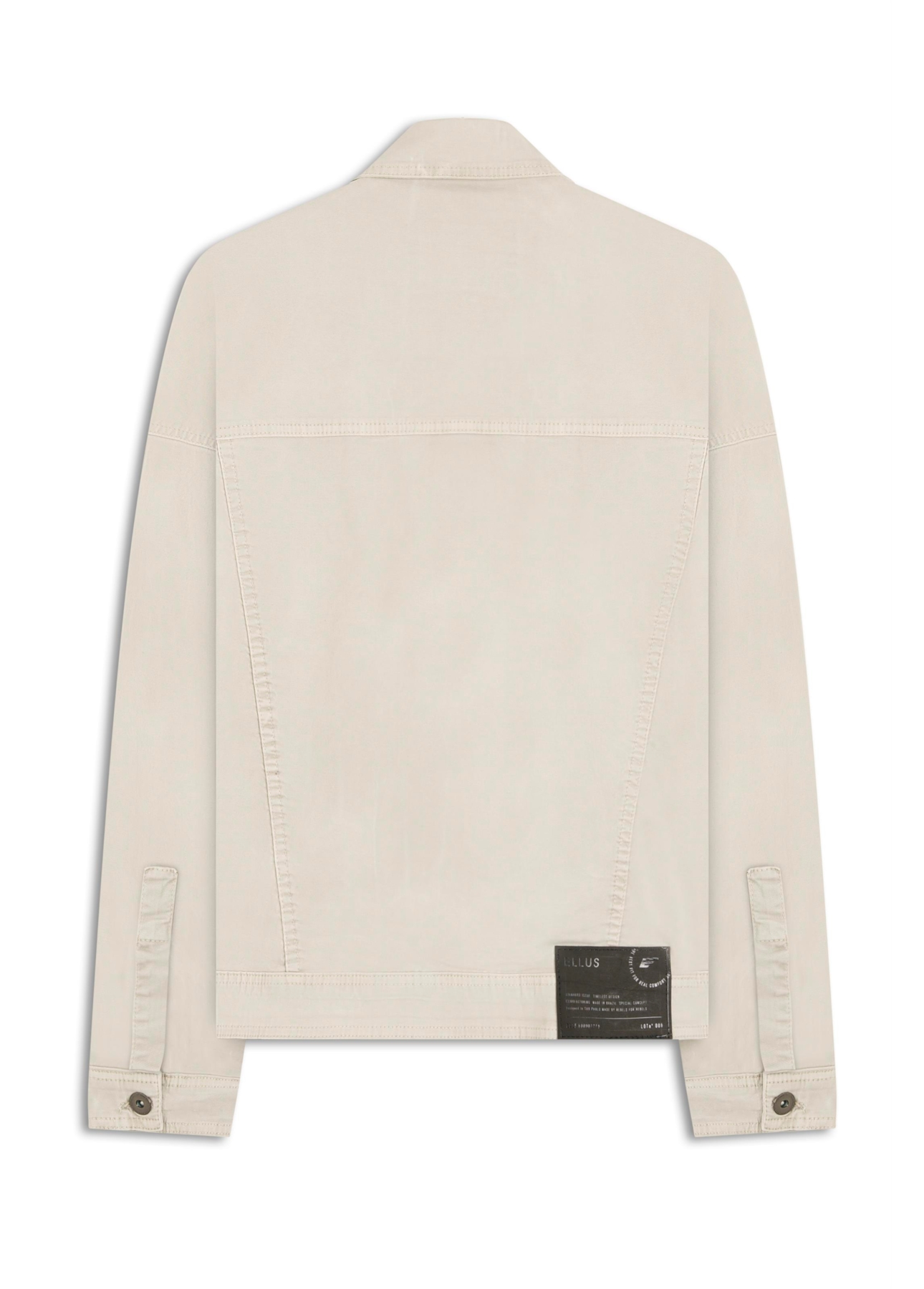 Jaquetas Color Twill Power Oversized Off White