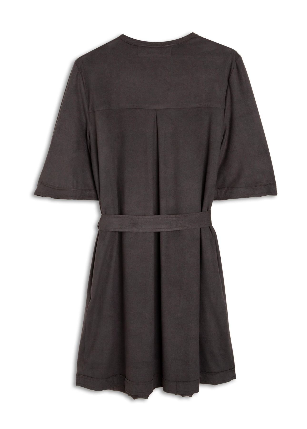 Jersey Leather Straight Belt Marrom
