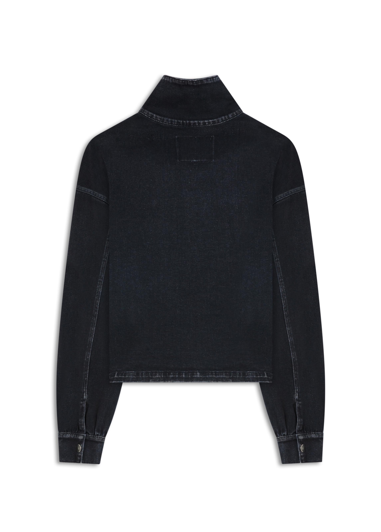 Jogging Black Iv (Blusa) Quarter Ziper Lav.Escuro C/ Luva