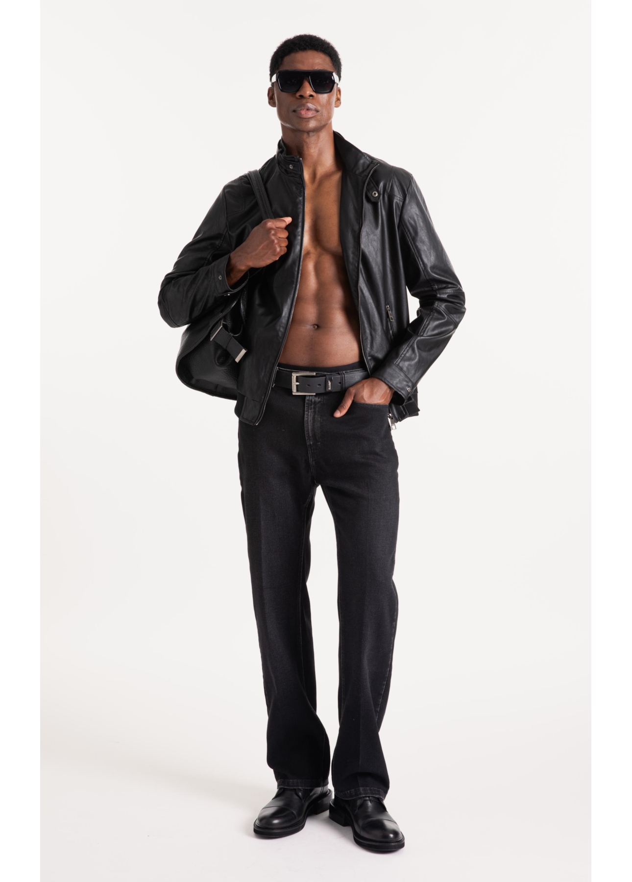 Jogging Black Iv (Boot Cut) 5 Pockets Lav.Escuro C/ Luva