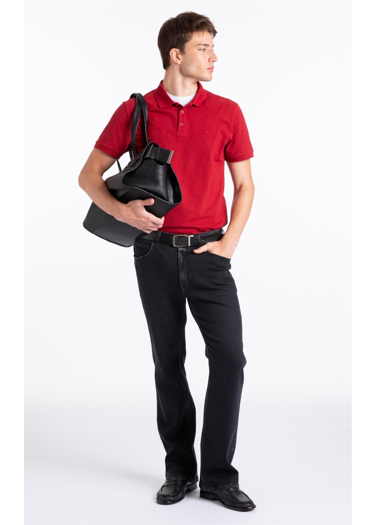 Jogging Black Iv (Boot Cut) 5 Pockets Lav.Escuro C/ Luva