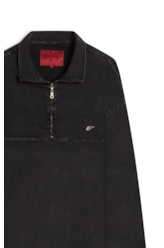 Jogging Black Iv (Jaqueta) Detalhe Zíper Lav.Escuro C/ Luva