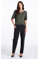 Jogging Black Iv (Preppy) b Faca Lav.Escuro C/ Luva