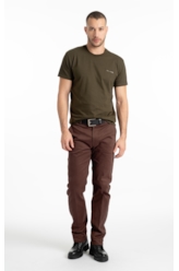 Jogging Color (Classic) b Faca Marrom Escuro
